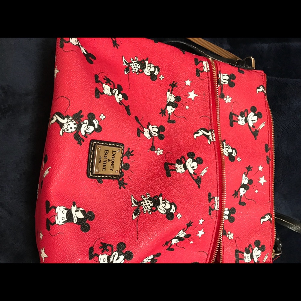 Disney Dooney Bourke Letter Carrier (strap damage)